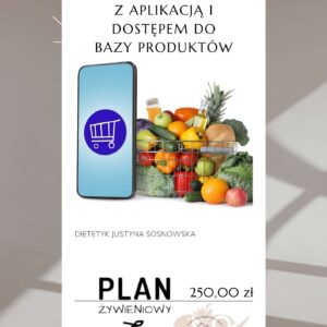 Indywidualny jadłospis online – plan dietetyczny dopasowany do Ciebie | dostęp do bazy produktów